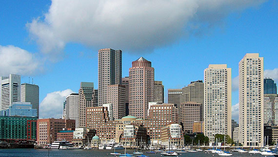 city of boston skyline