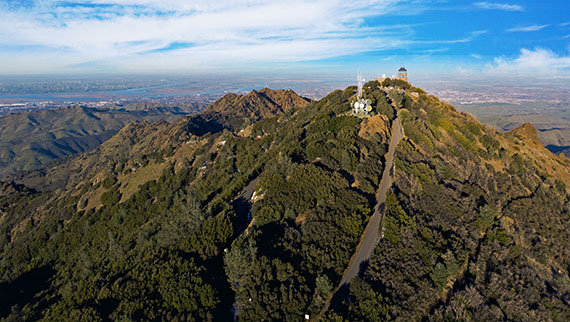 mountains near walnut creek california