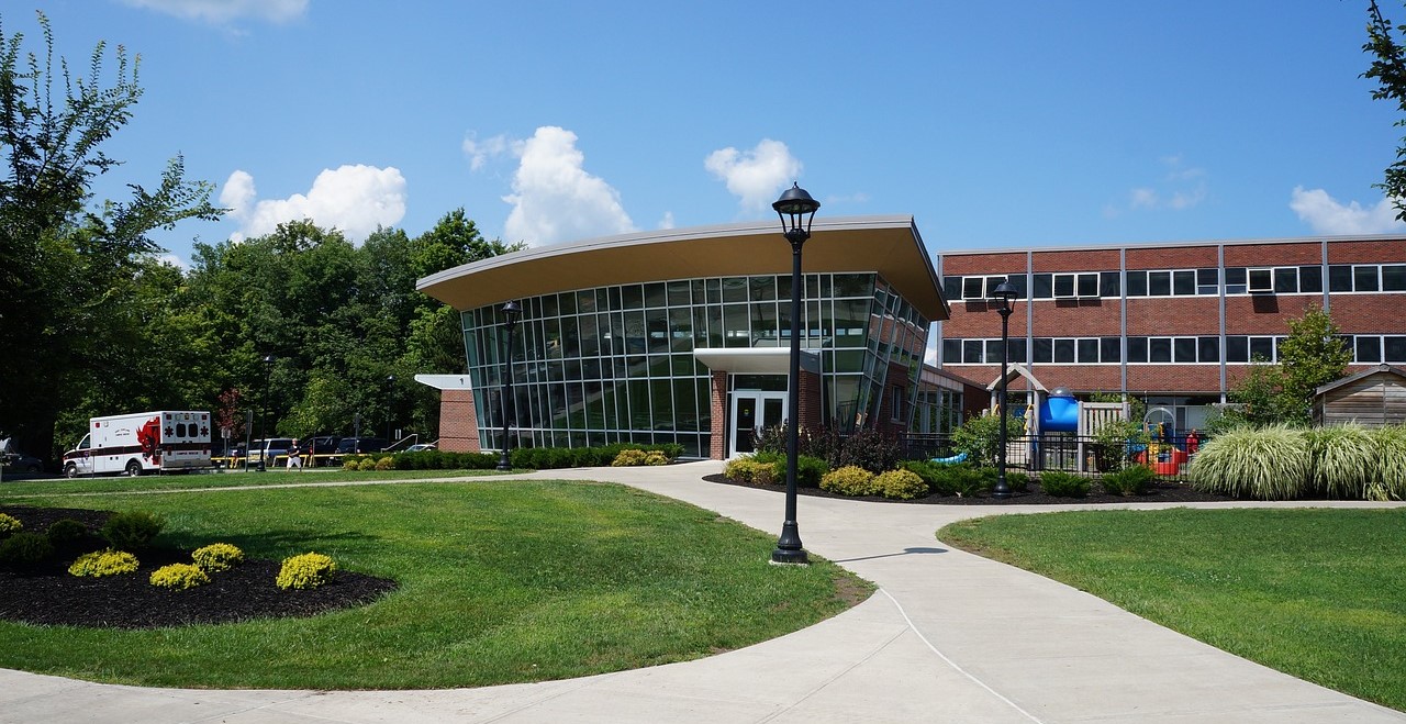 college campus buildings