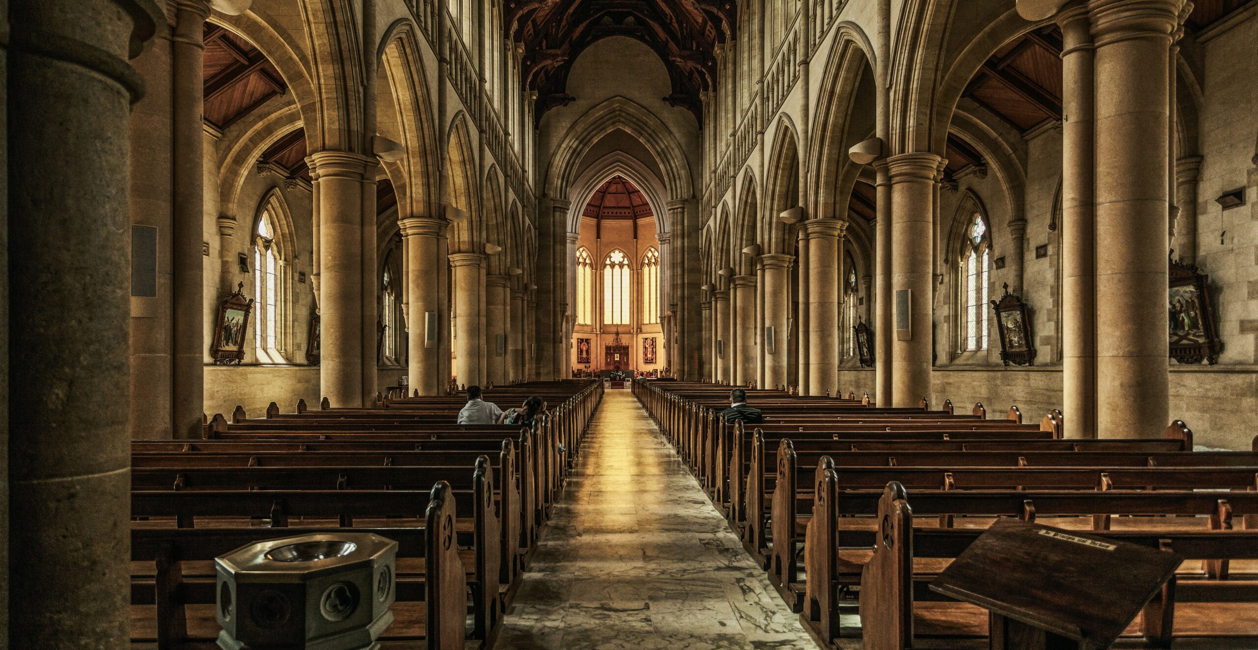 pews inside a curch